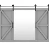 Sliding Barn Door Wall Mirror-Kirkland's Home Fashion