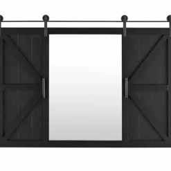 Sliding Barn Door Wall Mirror-Kirkland's Home Flash Sale