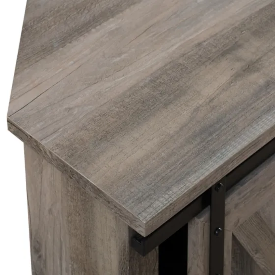 Sliding Barn Doors Corner Tv Stand-Kirkland's Home Best