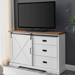 Sliding Door And 3-Drawer Sideboard-Kirkland's Home Best Sale