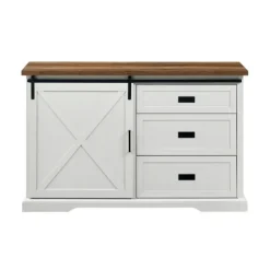 Sliding Door And 3-Drawer Sideboard-Kirkland's Home Best Sale