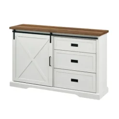 Sliding Door And 3-Drawer Sideboard-Kirkland's Home Best Sale
