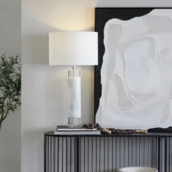 Slim Marble Table Lamp-Kirkland's Home New