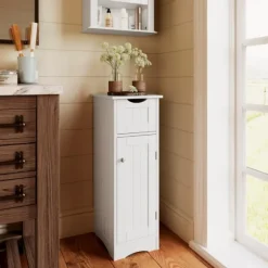 Slim Single Door Cabinet With Drawer-Kirkland's Home Hot