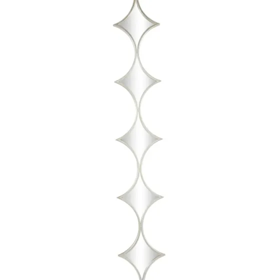 Slim Stacked Diamonds Wall Mirror-Kirkland's Home Online