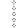 Slim Stacked Diamonds Wall Mirror-Kirkland's Home Flash Sale