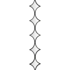 Slim Stacked Diamonds Wall Mirror-Kirkland's Home Flash Sale