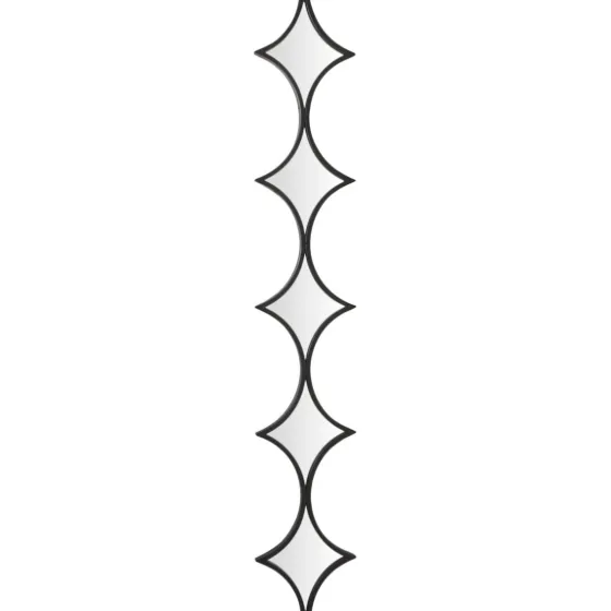 Slim Stacked Diamonds Wall Mirror-Kirkland's Home Flash Sale