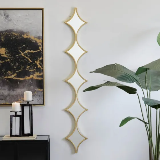 Slim Stacked Diamonds Wall Mirror-Kirkland's Home Cheap