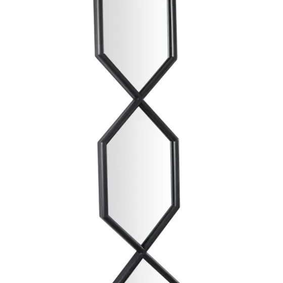 Slim Stacked Hexagons Wall Mirror-Kirkland's Home Discount