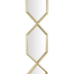 Slim Stacked Hexagons Wall Mirror-Kirkland's Home Sale