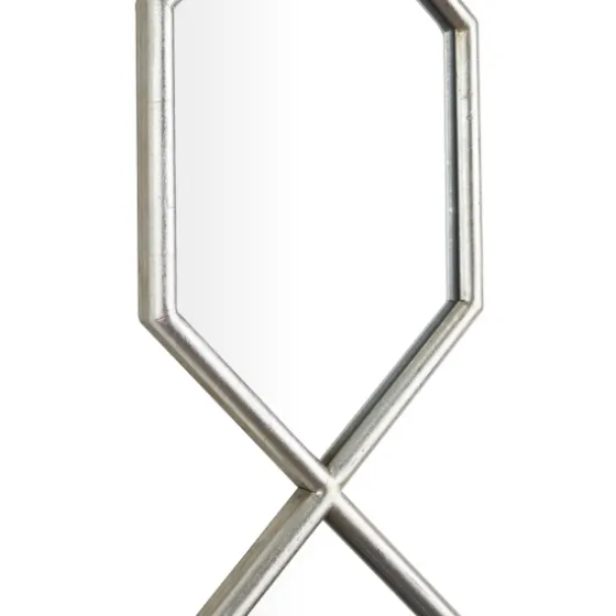 Slim Stacked Hexagons Wall Mirror-Kirkland's Home Outlet
