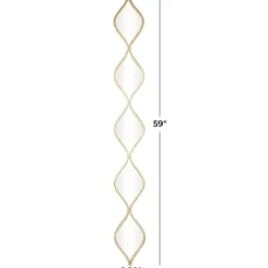 Slim Stacked Teardrops Wall Mirror-Kirkland's Home Online
