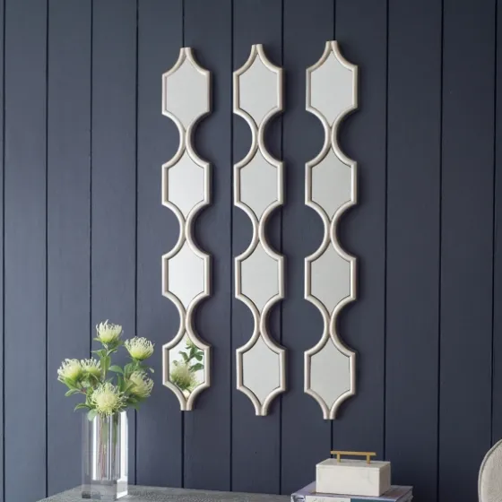 Slim Stacked Trellis Wall Mirror-Kirkland's Home Outlet