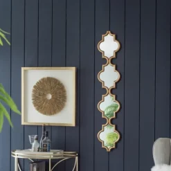 Slim Stacked Trellis Wall Mirror-Kirkland's Home Discount