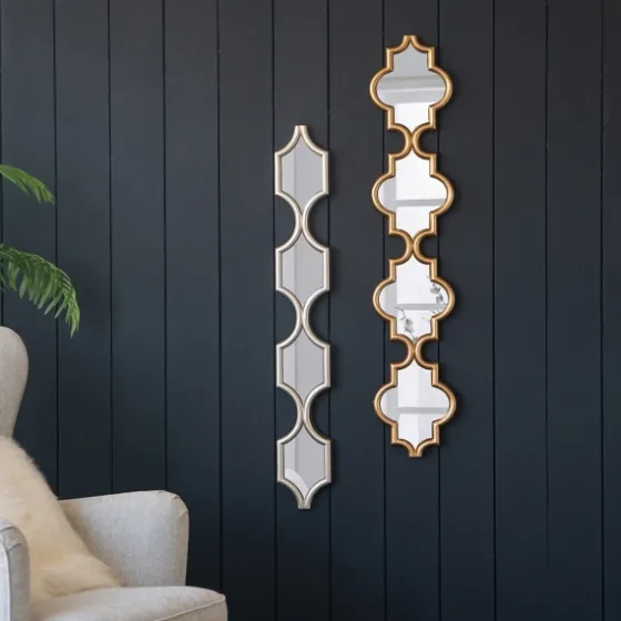 Slim Stacked Trellis Wall Mirror-Kirkland's Home Discount