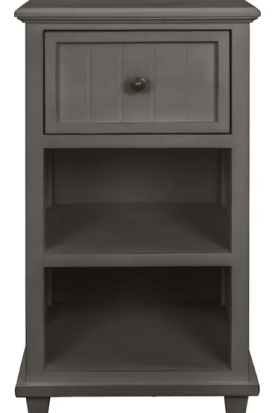Slim Wooden 2-Shelf Side Table-Kirkland's Home Shop