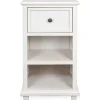 Slim Wooden 2-Shelf Side Table-Kirkland's Home Online
