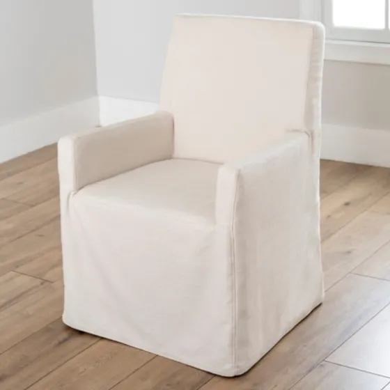 Slipcover Track Arm Dining Chair-Kirkland's Home Discount