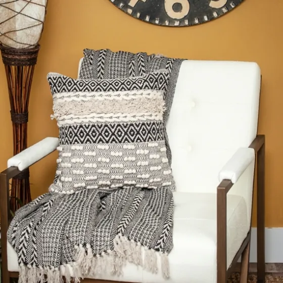 Sloane Shaggy Knotted Throw Pillow-Kirkland's Home Best