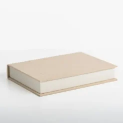 Small Beige Linen Book Box-Kirkland's Home Hot