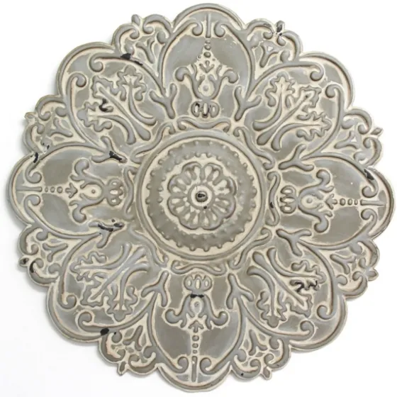 Small Metal Medallion Wall Plaque-Kirkland's Home Discount