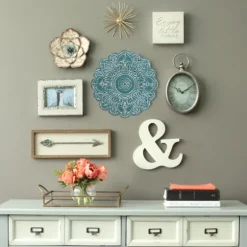 Small Metal Medallion Wall Plaque-Kirkland's Home Flash Sale