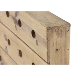 Small Rustic Barn Wood Wine Bottle Holder-Kirkland's Home Shop
