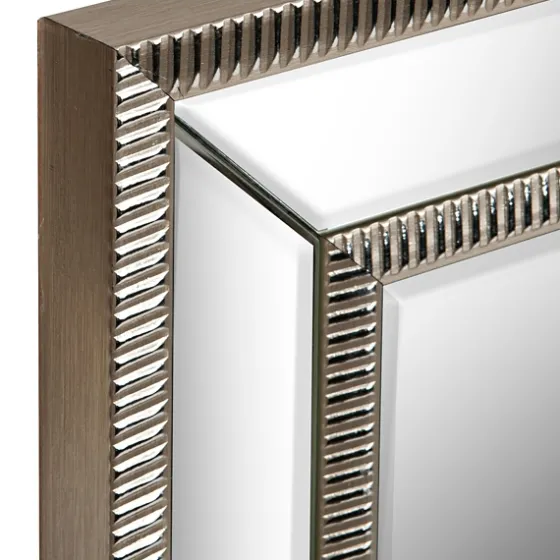 Small Silver Luxe Mirror, 29.5X35.5 In.-Kirkland's Home New