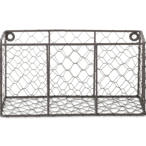 Small Wall Hanging Chicken Wire Baskets, Set Of 2-Kirkland's Home Fashion