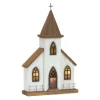 Small Wooden Church Tabletop Statue-Kirkland's Home New