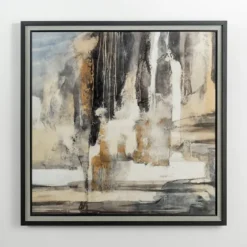 Smoke & Mirrors Abstract Framed Art Print-Kirkland's Home Sale