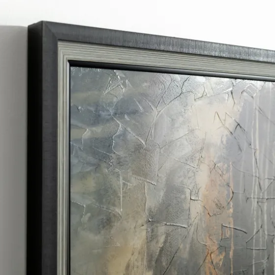 Smoke & Mirrors Abstract Framed Art Print-Kirkland's Home Sale