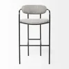 Smoke Arm Rest Upholstered Bar Stool-Kirkland's Home Cheap