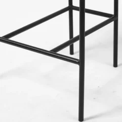 Smoke Arm Rest Upholstered Counter Stool-Kirkland's Home Flash Sale