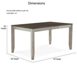 Smoked Alabaster And Honey Wood Dining Table-Kirkland's Home Cheap