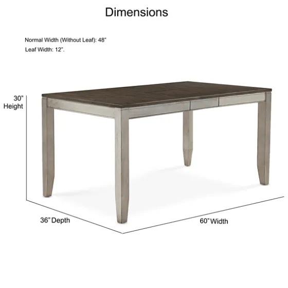 Smoked Alabaster And Honey Wood Dining Table-Kirkland's Home Cheap