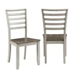 Smoked Honey And Alabaster Dining Chairs, Set Of 2-Kirkland's Home New