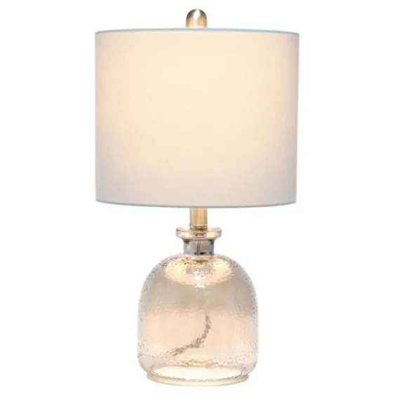 Smokey Hammered Glass Shade Table Lamp-Kirkland's Home Flash Sale