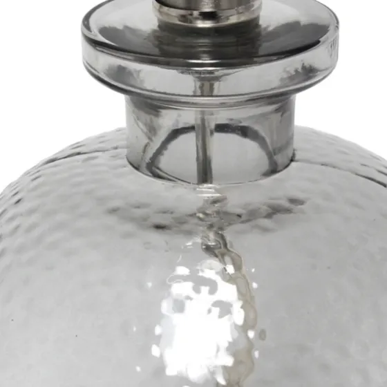 Smokey Hammered Glass Shade Table Lamp-Kirkland's Home Flash Sale