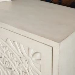Smokey Resin Medallion Door Cabinet-Kirkland's Home New
