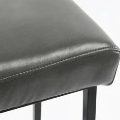 Smokey Vegan Leather Counter Stools, Set Of 2-Kirkland's Home Fashion