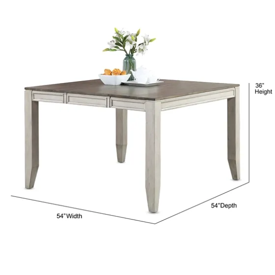 Smoky Alabaster Wooden 9-Pc. Dining Set-Kirkland's Home Discount