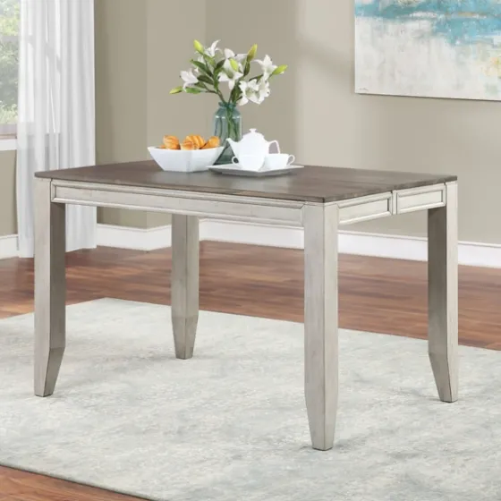 Smoky Alabaster Wooden 9-Pc. Dining Set-Kirkland's Home Discount