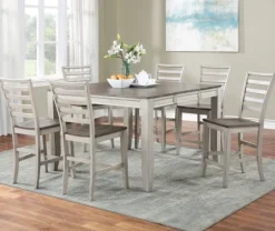 Smoky Alabaster Wooden 7-Pc. Dining Set-Kirkland's Home Cheap