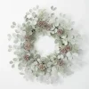 Snow Dusted Eucalyptus And Pinecone Wreath-Kirkland's Home Shop