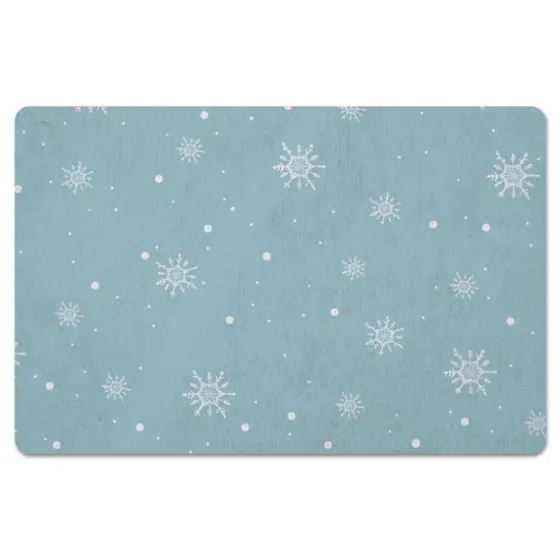 Snowflakes Christmas Kitchen Mat-Kirkland's Home Clearance