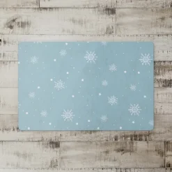 Snowflakes Christmas Kitchen Mat-Kirkland's Home Clearance