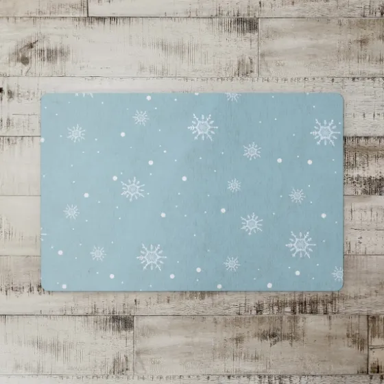 Snowflakes Christmas Kitchen Mat-Kirkland's Home Clearance