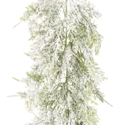 Snowy Cedar Garland, 75 In.-Kirkland's Home Cheap